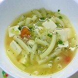 みじん切り野菜のスープ